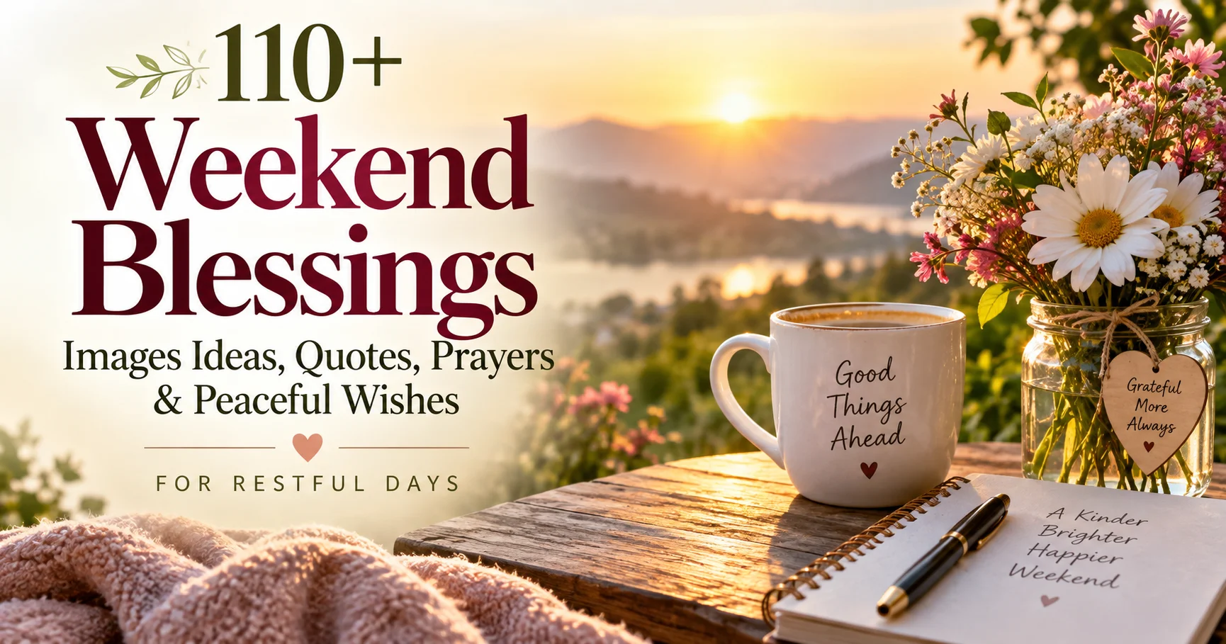 110+ Weekend Blessings Images Ideas and Messages for Restful Days