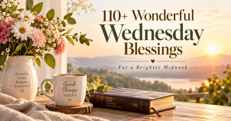 110+ Wonderful Wednesday Blessings for a Brighter Midweek
