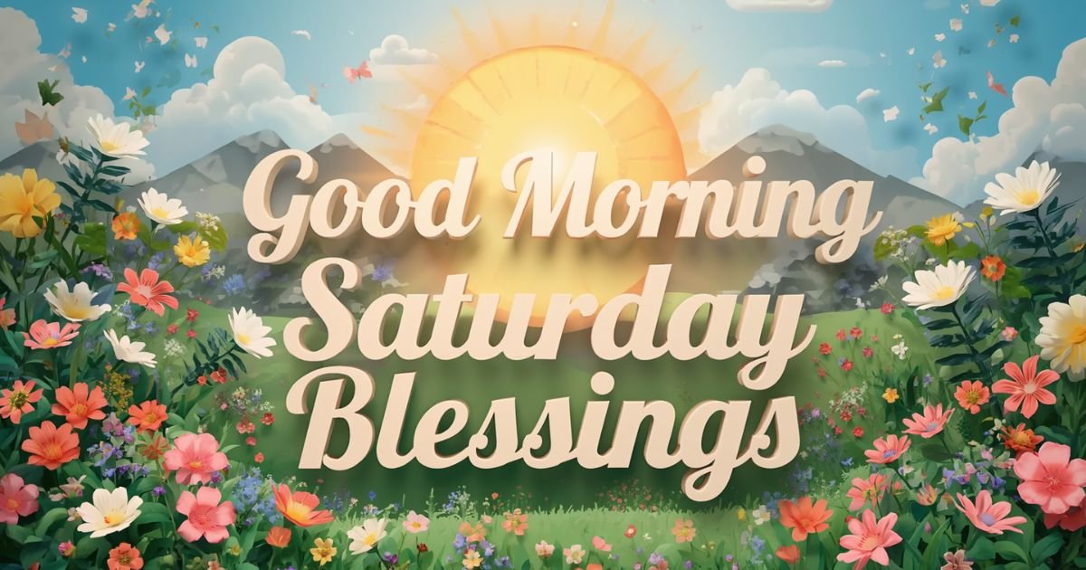 134+ Beautiful Good Morning Saturday Blessings to Welcome the Weekend
