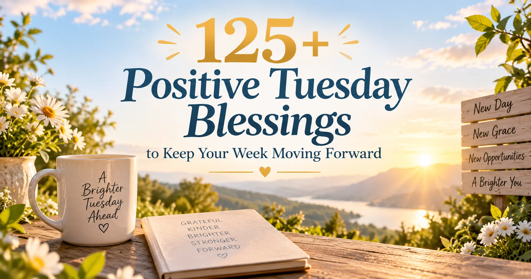125+ Positive Tuesday Blessings to Keep Your Week Moving Forward