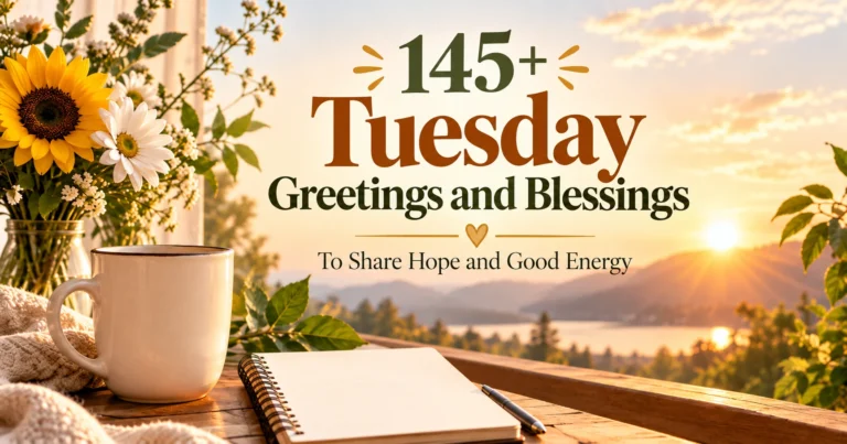 145+ Tuesday Greetings and Blessings to Share Hope and Good Energy