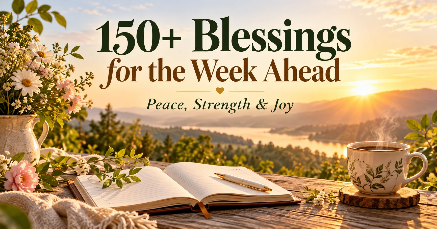 150+ Blessings for the Week Ahead for Peace, Strength, and Joy
