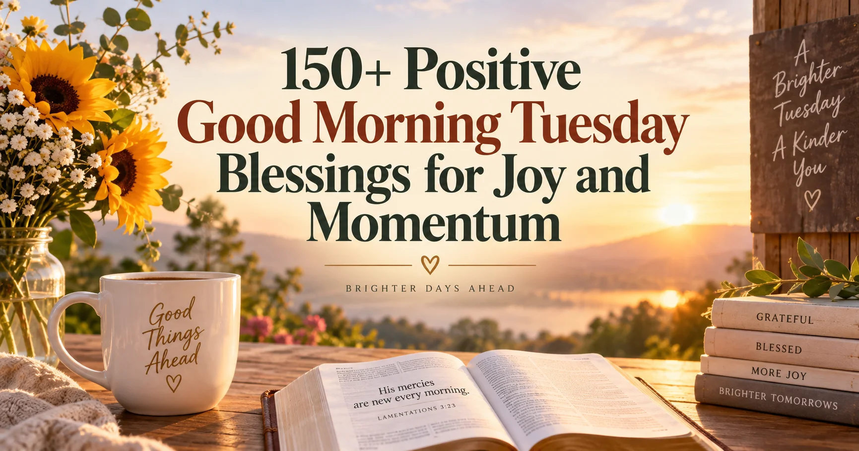 150+ Positive Good Morning Tuesday Blessings for Joy and Momentum
