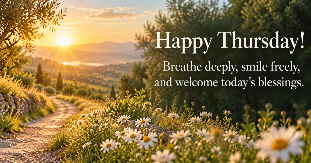 Cheerful Thursday Captions for a Positive Day
