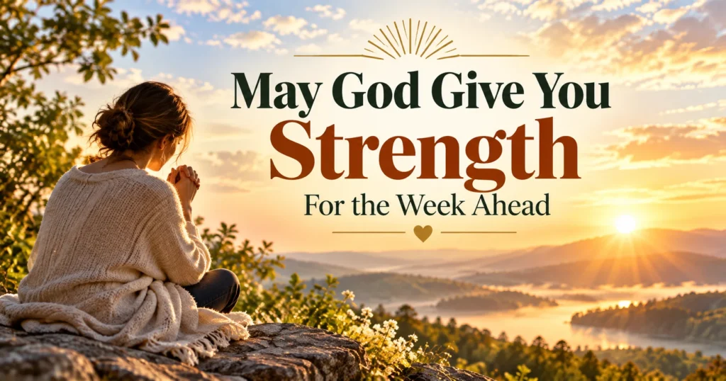 Comforting Monday Words for Someone Facing a Hard Week