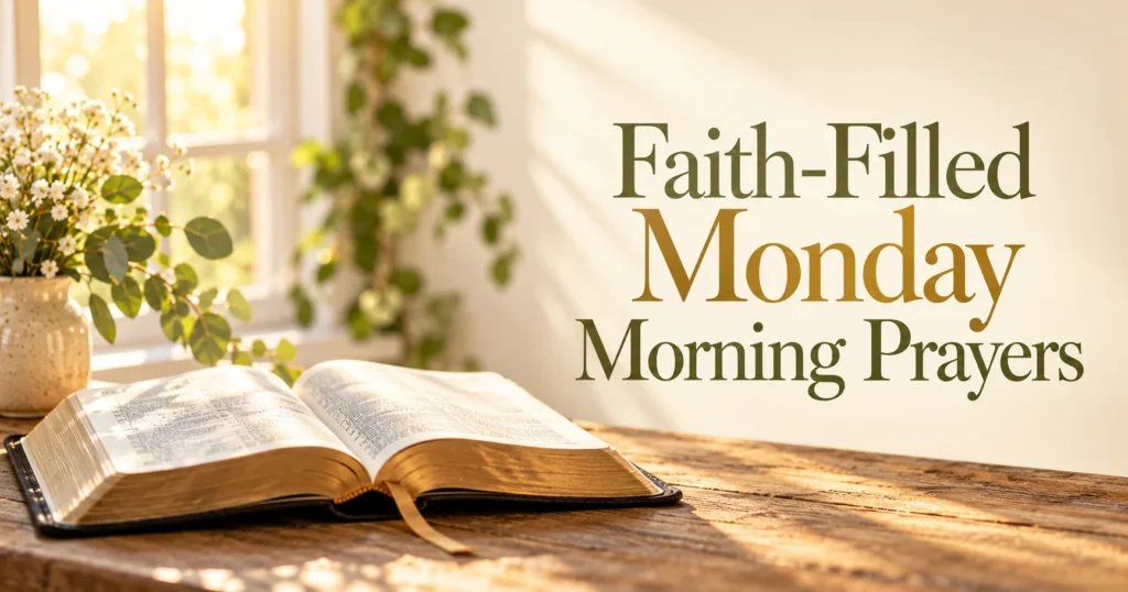Faith-Filled Monday Morning Prayers