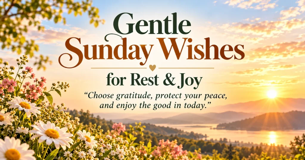 Grateful Sunday Messages for a Quiet Morning