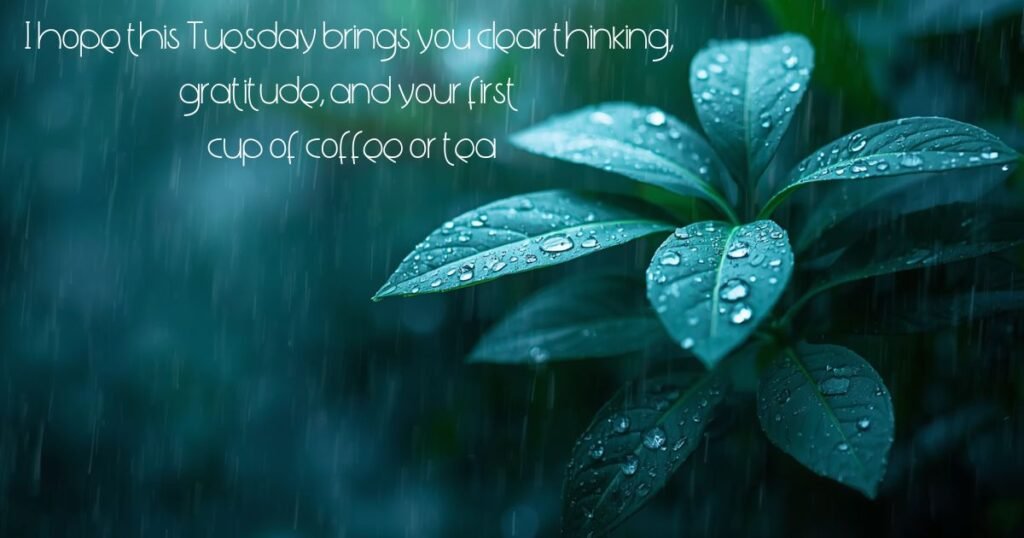 Good Morning Happy Tuesday Blessings
