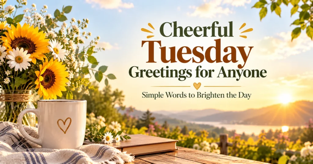 Good Morning Tuesday Messages for a Strong Start