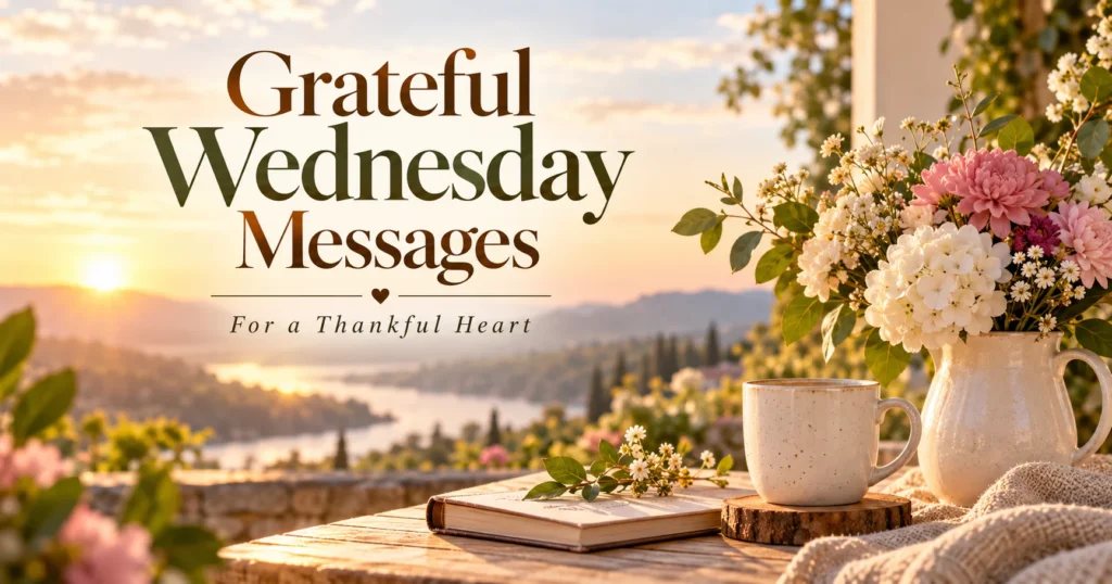 Grateful Wednesday Messages for a Thankful Heart