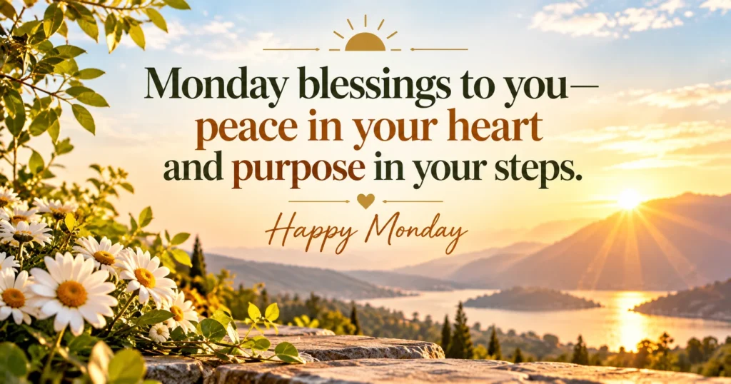 Happy Monday Evening Blessings