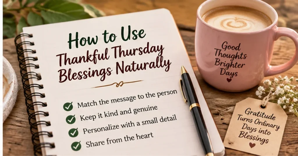 How to Use Thankful Thursday Blessings Naturally