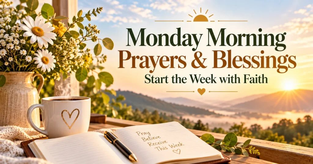 Monday Morning Prayers and Blessings