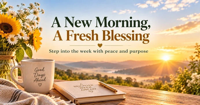 New Week Messages for Friends Who Need Encouragement