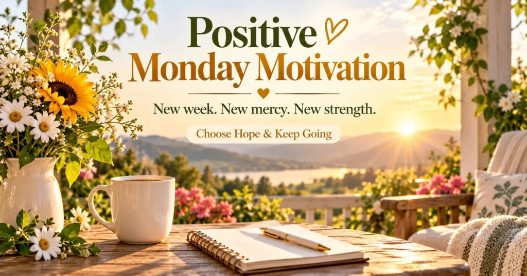 Positive Monday Messages for Rebuilding Confidence