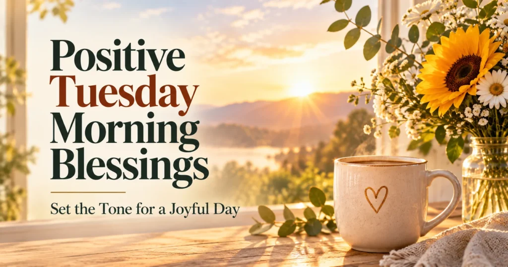 Positive Tuesday Morning Blessings to Set the Tone