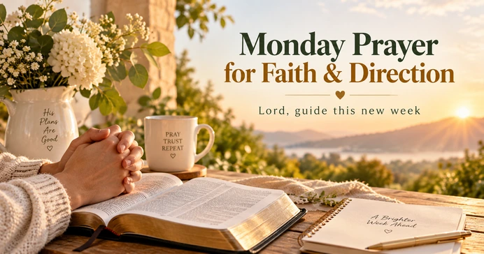 Prayers to Open the New Week with Faith and Direction
