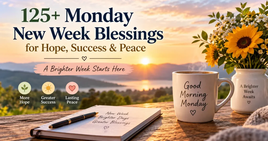 Short New Week Blessings for Busy Mornings