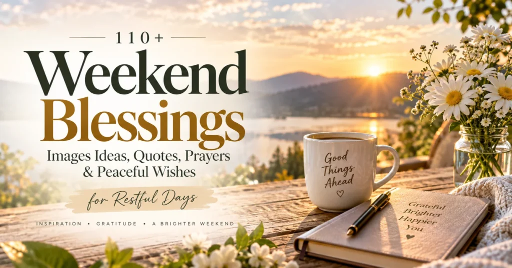 Weekend Prayers for Peace, Protection, and Safe Plans