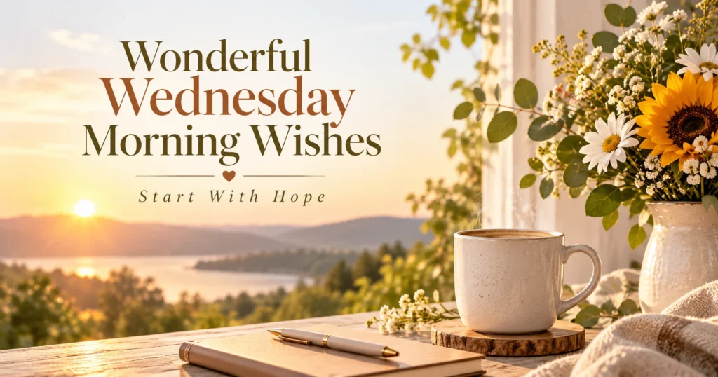 Wonderful Wednesday Morning Wishes to Start With Hope