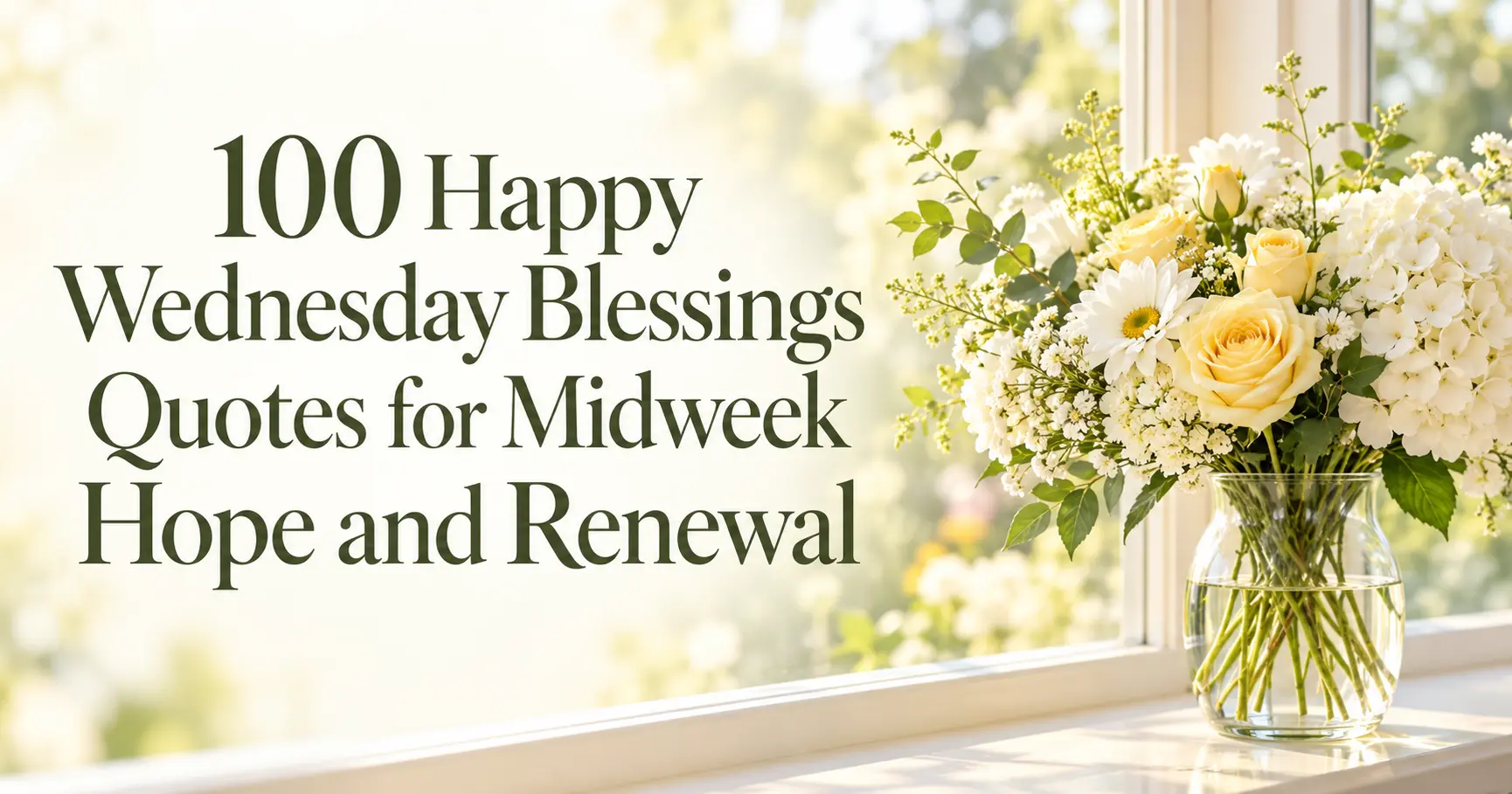 100+ Happy Wednesday Blessings Quotes for Midweek Hope and Renewal