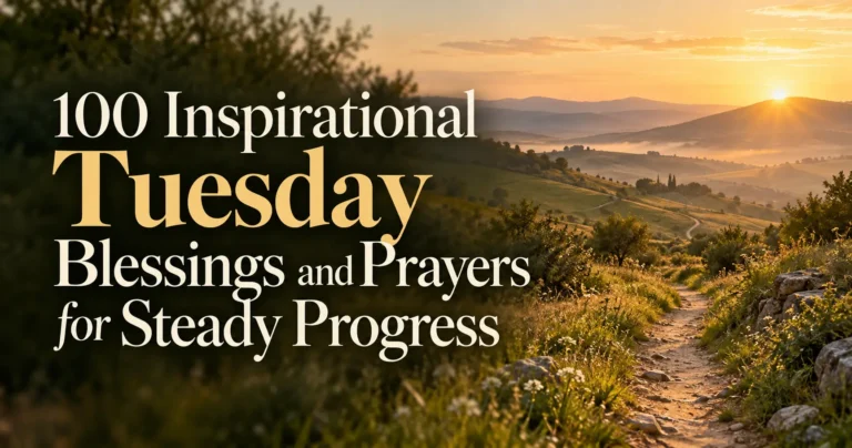 100+ Inspirational Tuesday Blessings and Prayers for Steady Progress