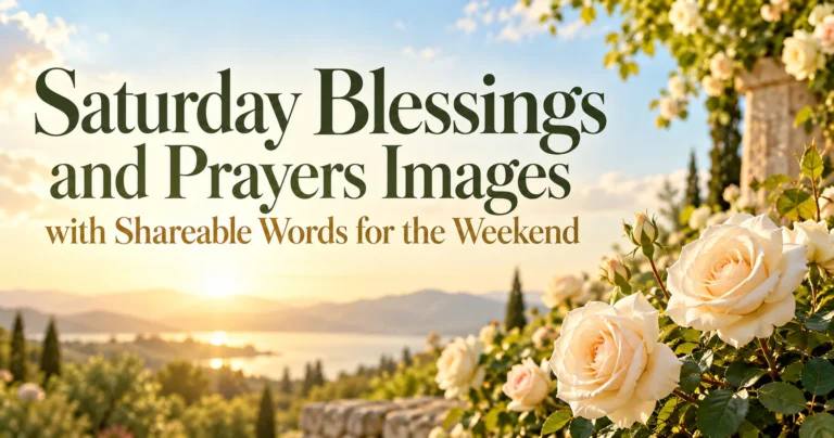 150+ Saturday Blessings and Prayers Images: Messages, Captions, and Ideas