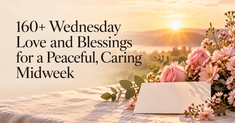 160+ Wednesday Love and Blessings for a Peaceful, Caring Midweek