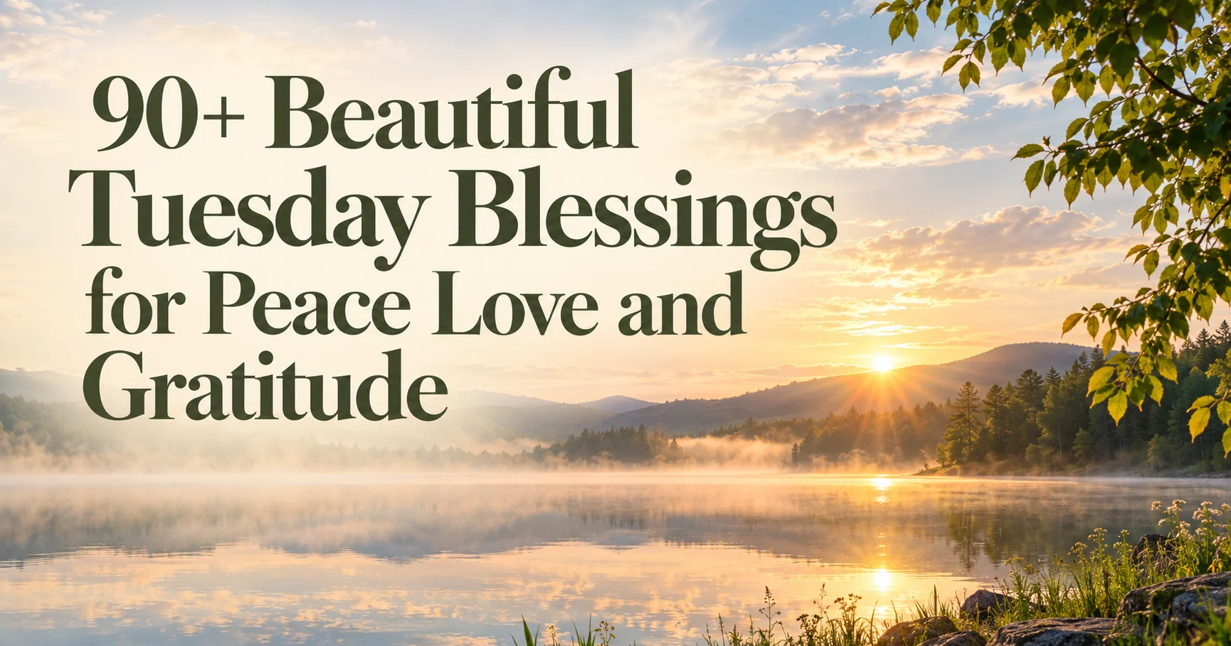 90+ Beautiful Tuesday Blessings for Peace Love and Gratitude