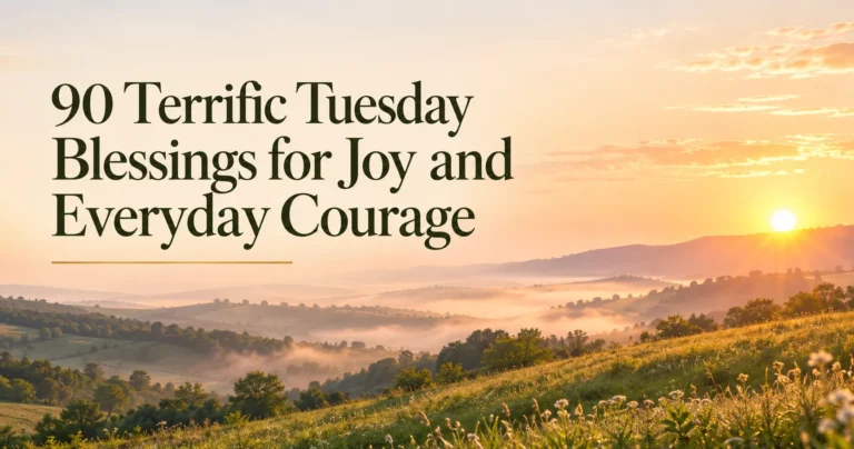 90+ Terrific Tuesday Blessings for Joy and Everyday Courage