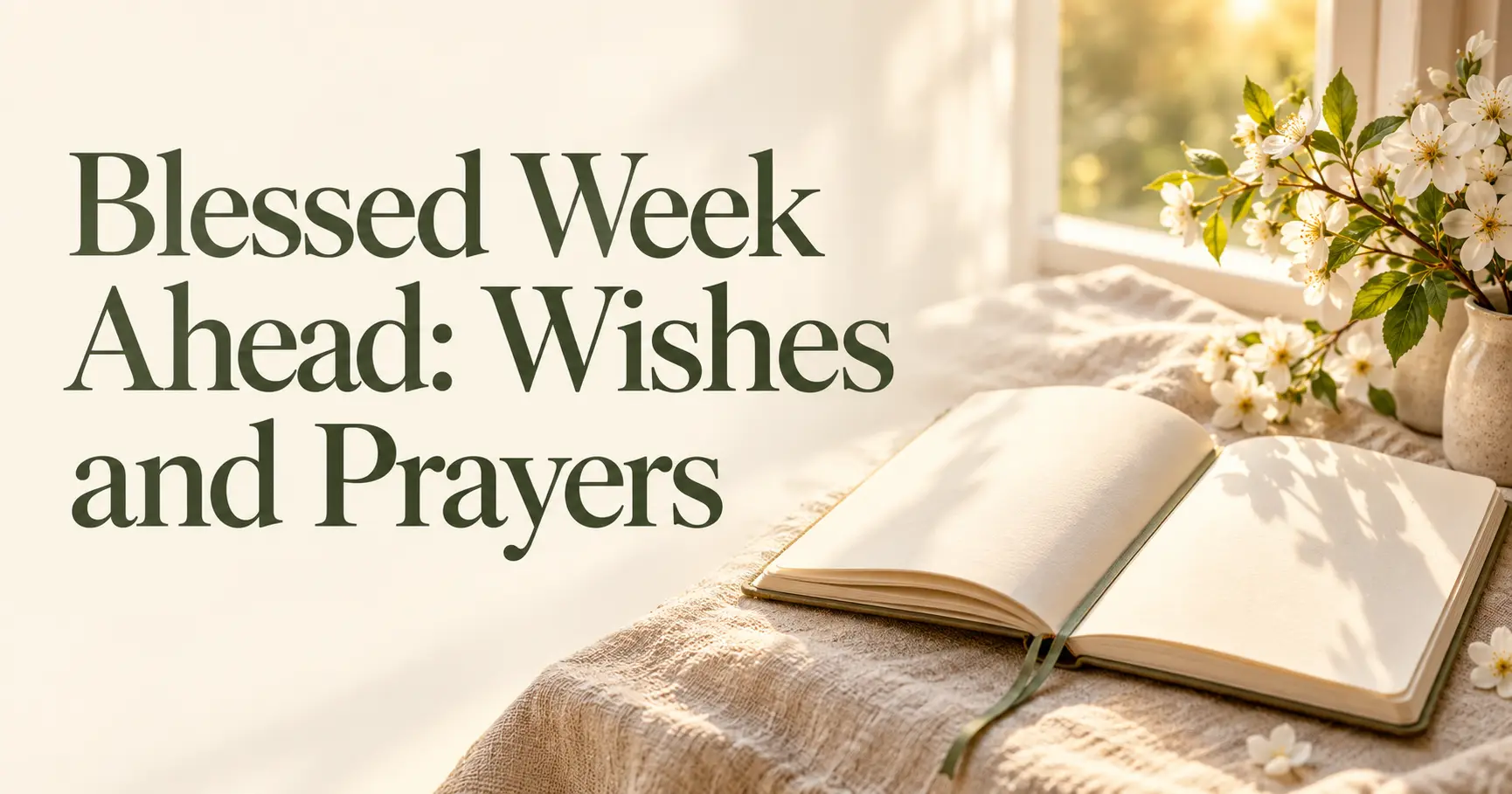 Blessed Week Ahead: 125 Wishes and Prayers for the Days to Come
