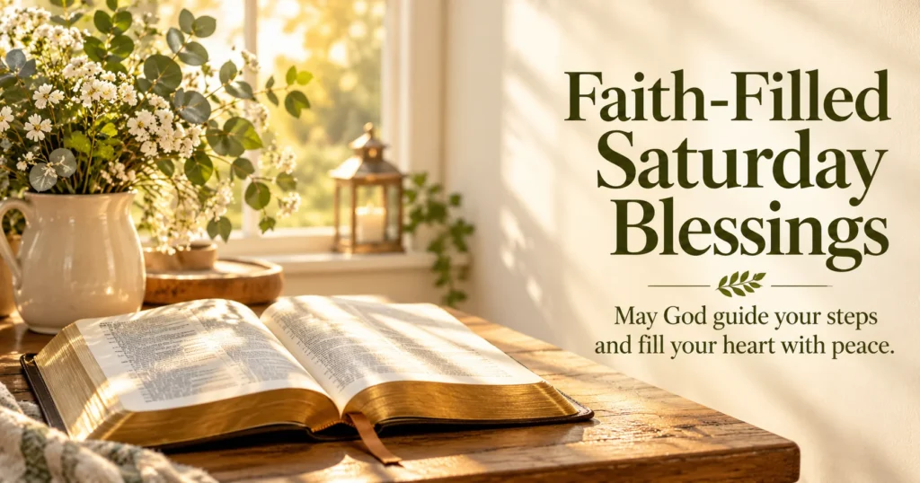 Faith-Filled Saturday Image Messages and Prayer Lines