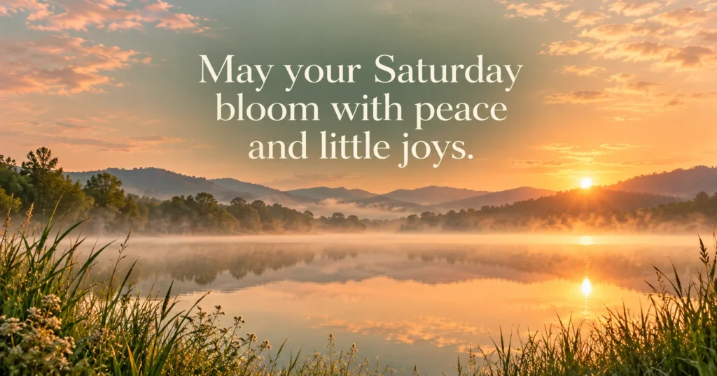 Finding Beauty in Ordinary Saturday Moments