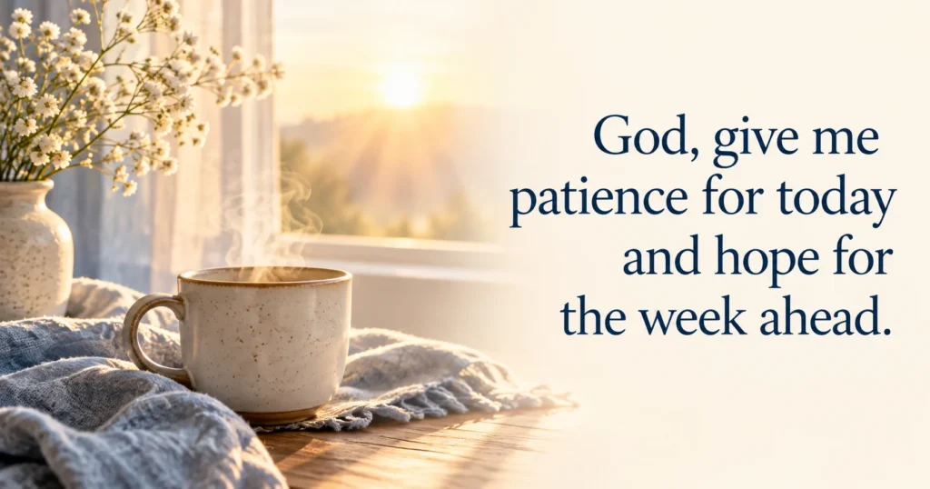 Gentle Monday Messages for a Difficult Start