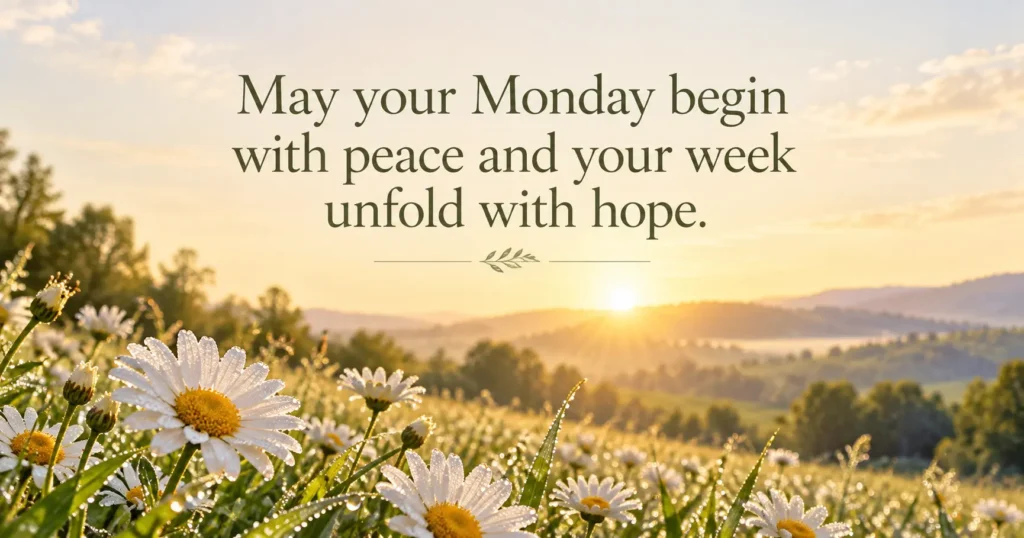 Gentle Monday Quotes for a Difficult Week