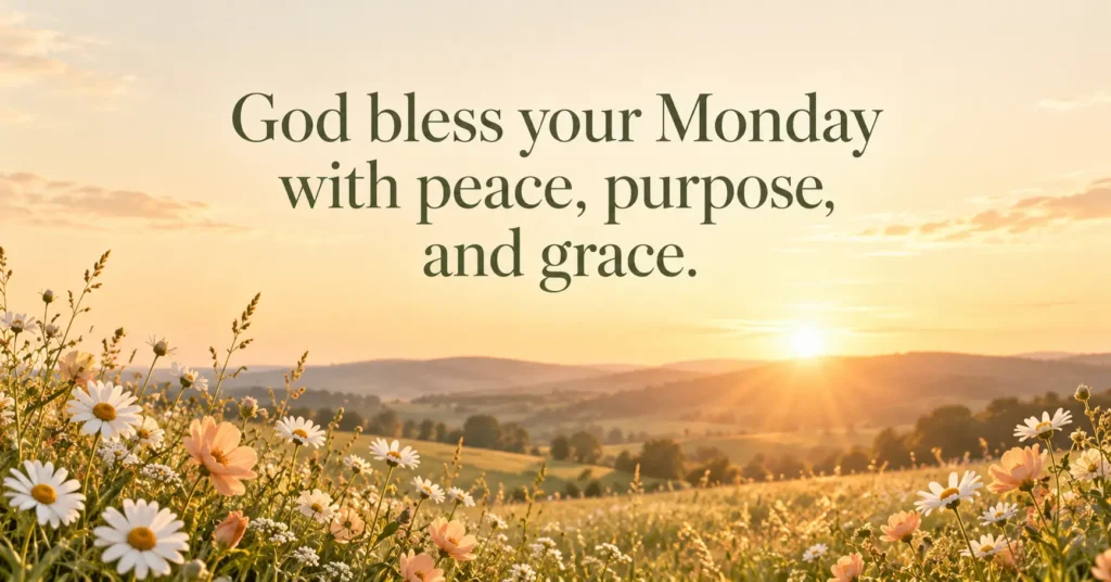 God Bless Monday Declarations From Scripture