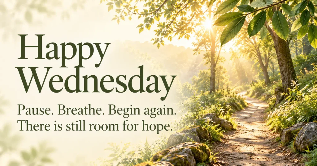 Kind Midweek Words for Someone Running Low