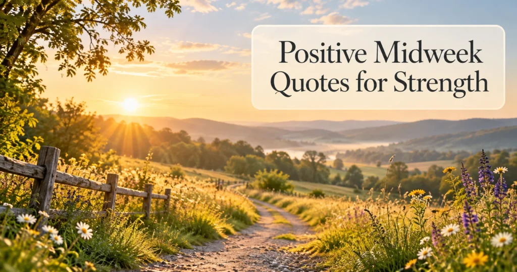 Positive Midweek Quotes for Strength