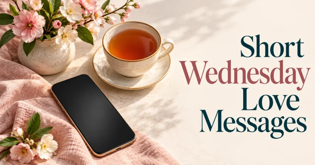 Short Wednesday Love Messages to Send by Text